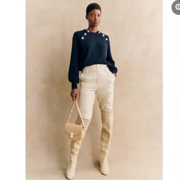 Never worn sweater from Sezane (Navy) - Picture 2 of 8